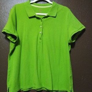 Covington Sport Classic Fit Lime Green Shirt